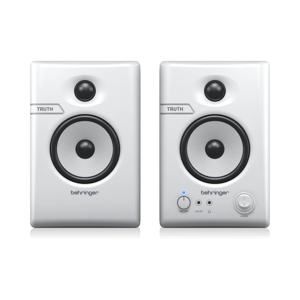 Behringer TRUTH 3.5 with Bluetooth Studio Monitors Pair - White