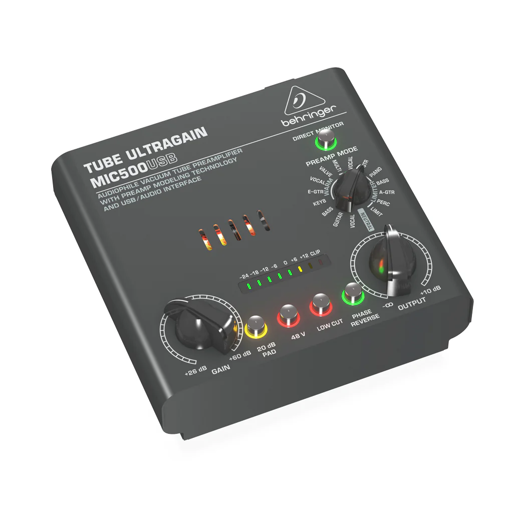 Behringer Tube Ultragain MIC500USB Preamp - Image 2