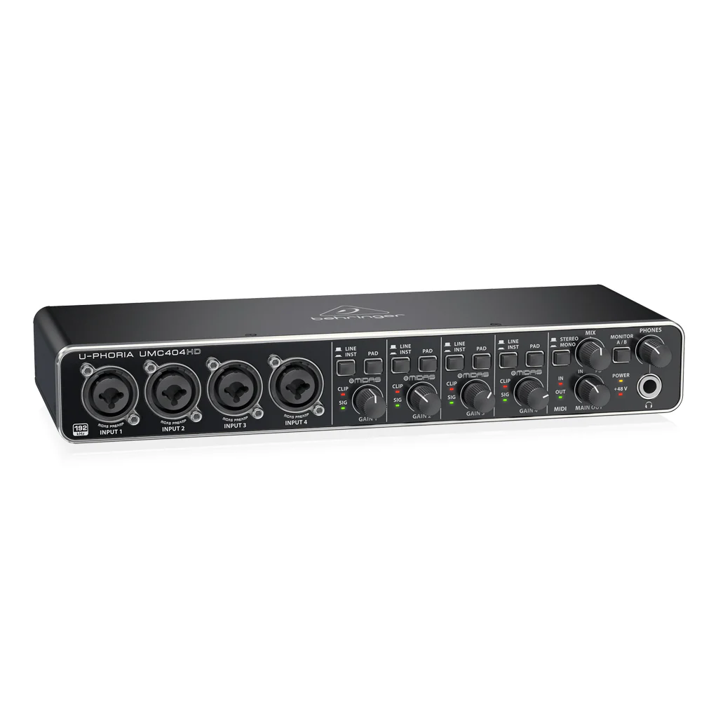 Behringer U-Phoria UMC404HD Interface - Image 3