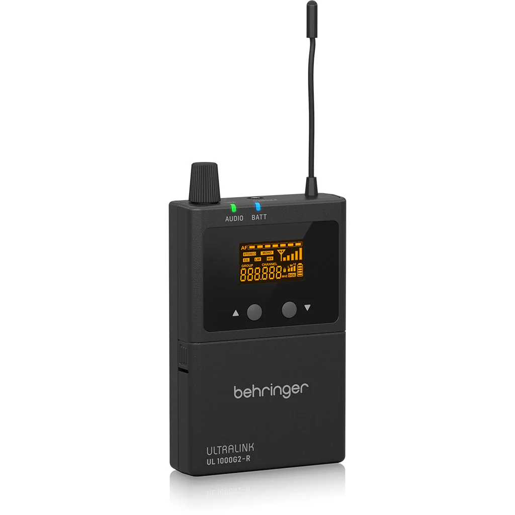 Behringer UL1000G2-R UHF Wireless Belt-Pack Receiver for Behringer UL 1000G2 - Image 2