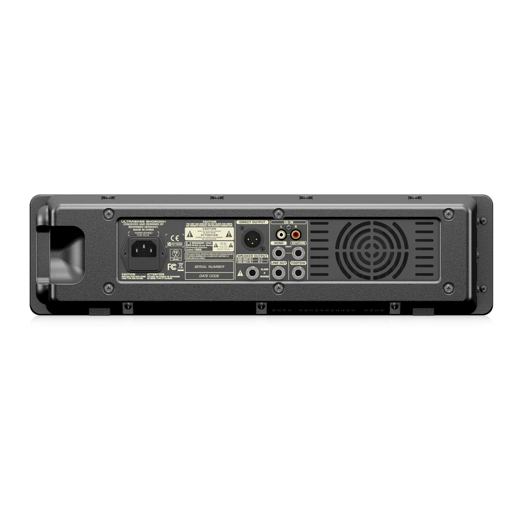 Behringer Ultrabass BXD3000H Bass Head - Image 4