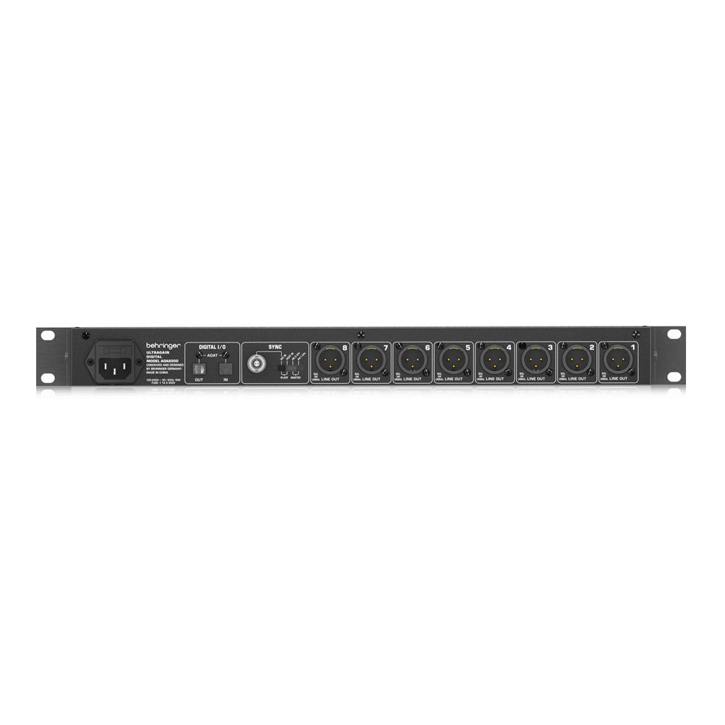 Behringer - Ultragain Digital ADA8200 Mic Preamp - Image 2