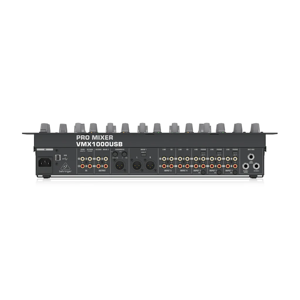 Behringer VMX1000USB Pro Dj Mixer - Image 5