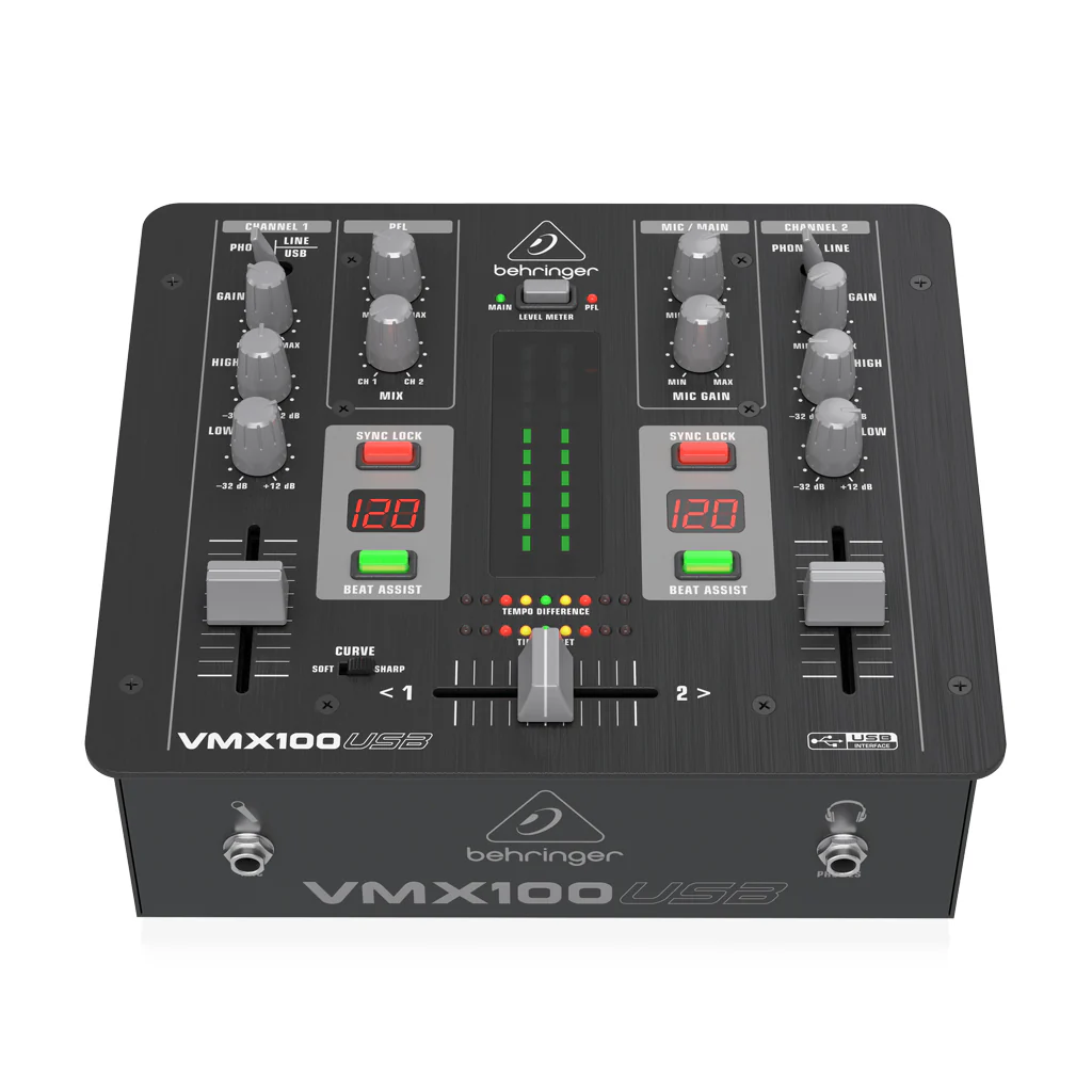 Behringer VMX100USB Pro Dj Mixer - Image 2