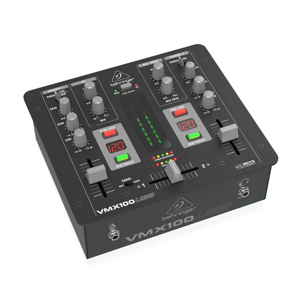 Behringer VMX100USB Pro Dj Mixer - Image 3