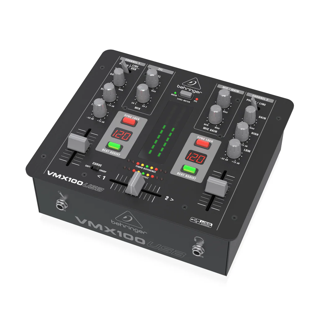 Behringer VMX100USB Pro Dj Mixer - Image 4