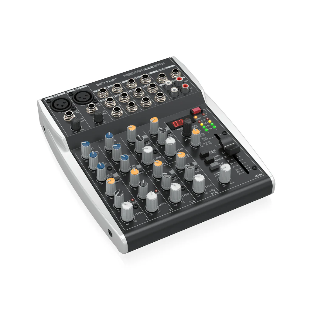 Behringer Xenyx 1002SFX 10ch Mixer W/USB & FX - Image 2