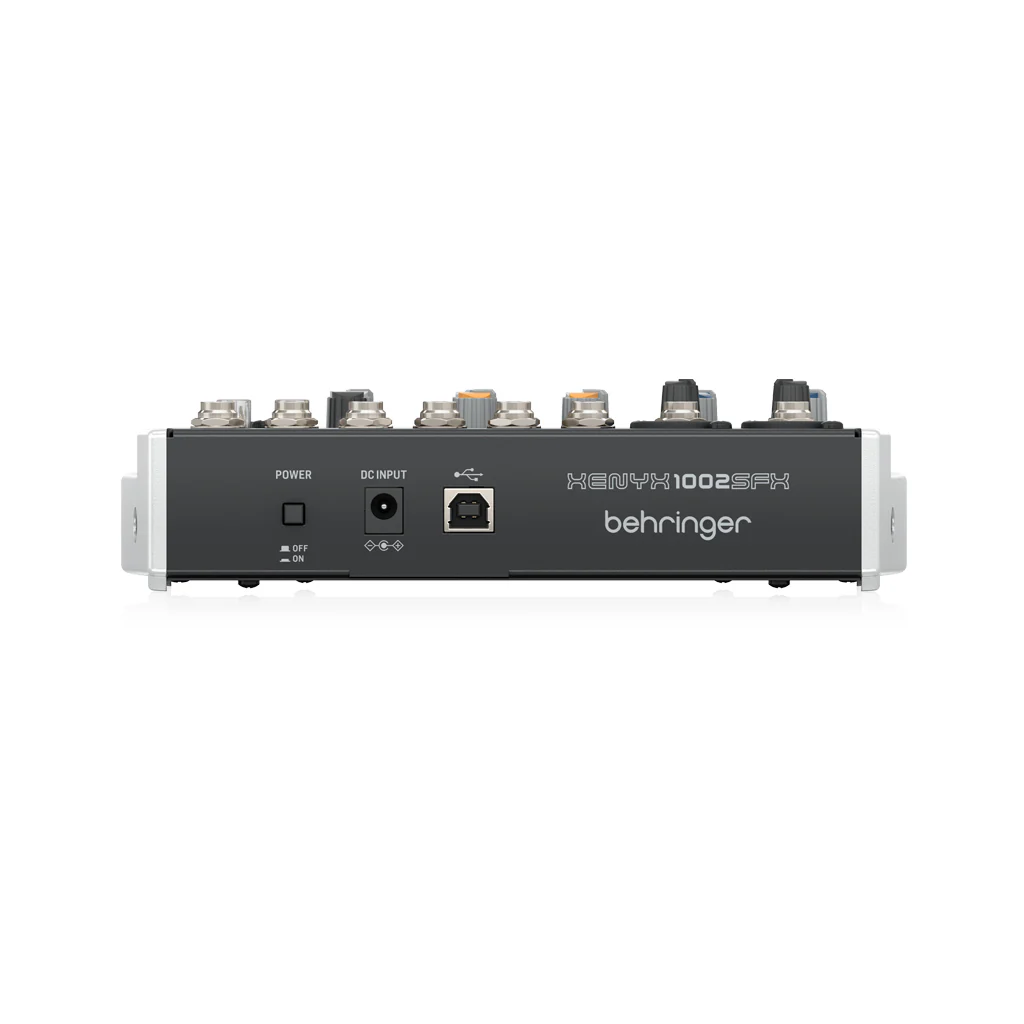 Behringer Xenyx 1002SFX 10ch Mixer W/USB & FX - Image 4
