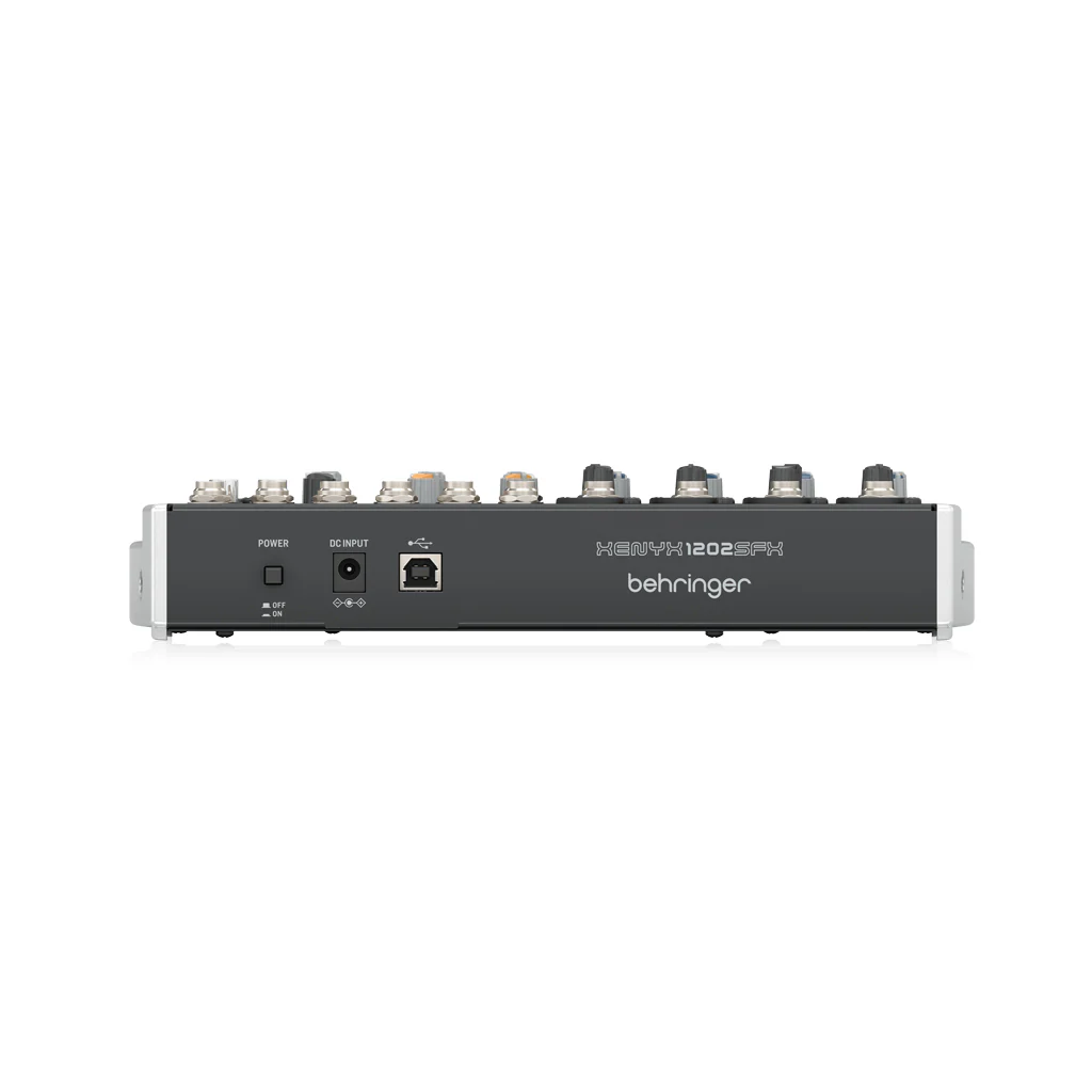 Behringer Xenyx 1202SFX 12ch Mixer W/USB & FX - Image 4