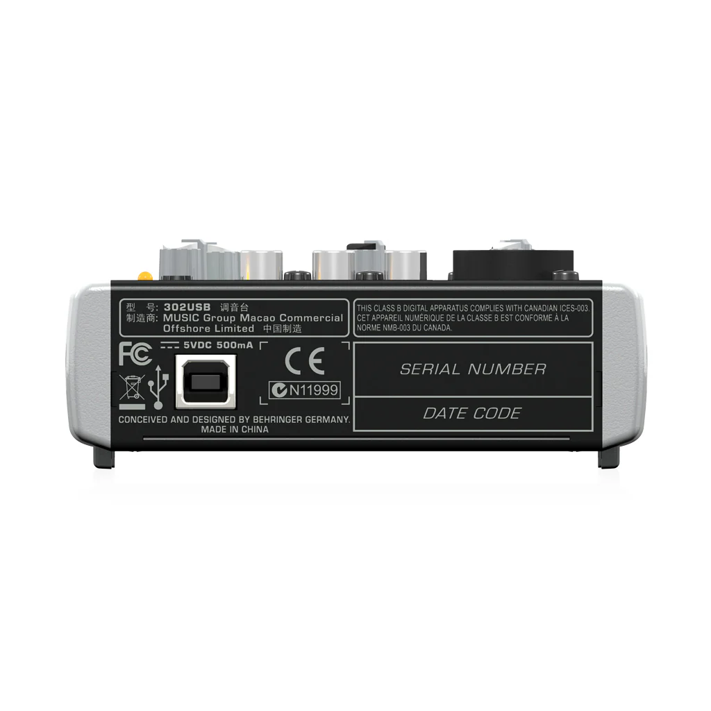 Behringer Xenyx 302USB Mixer - Image 4