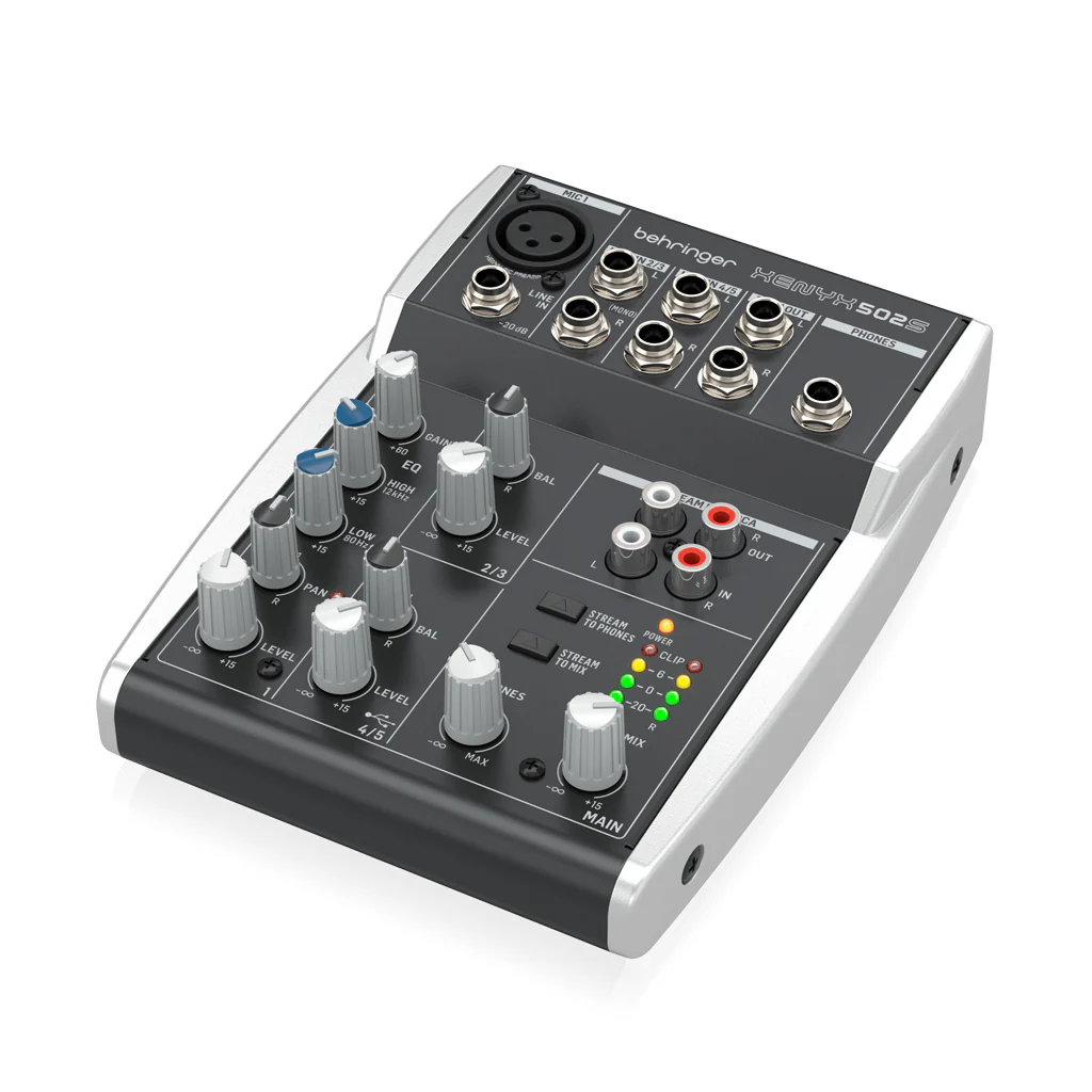 Behringer Xenyx 502s 5 Channel Mixer With USB - Image 3