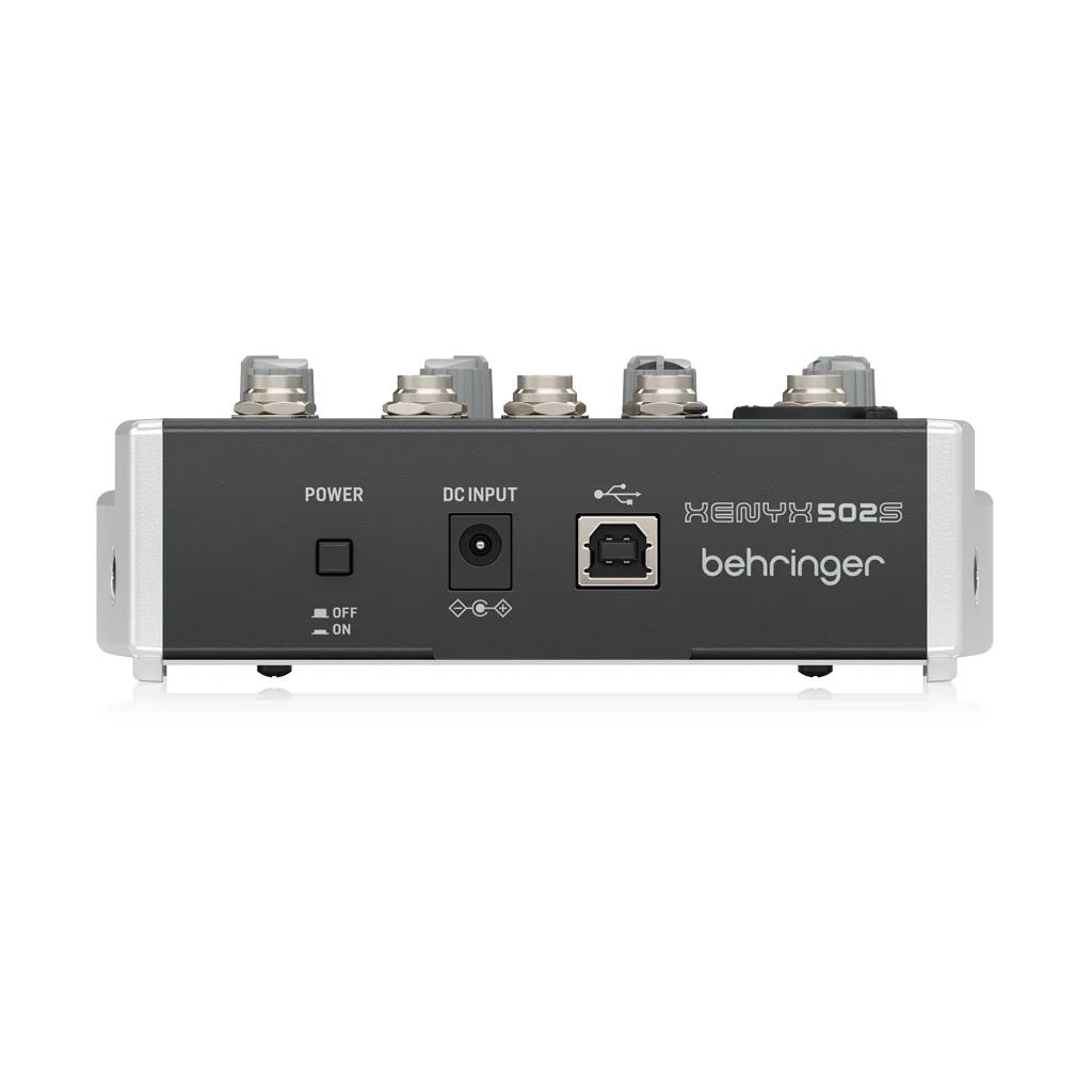 Behringer Xenyx 502s 5 Channel Mixer With USB - Image 4