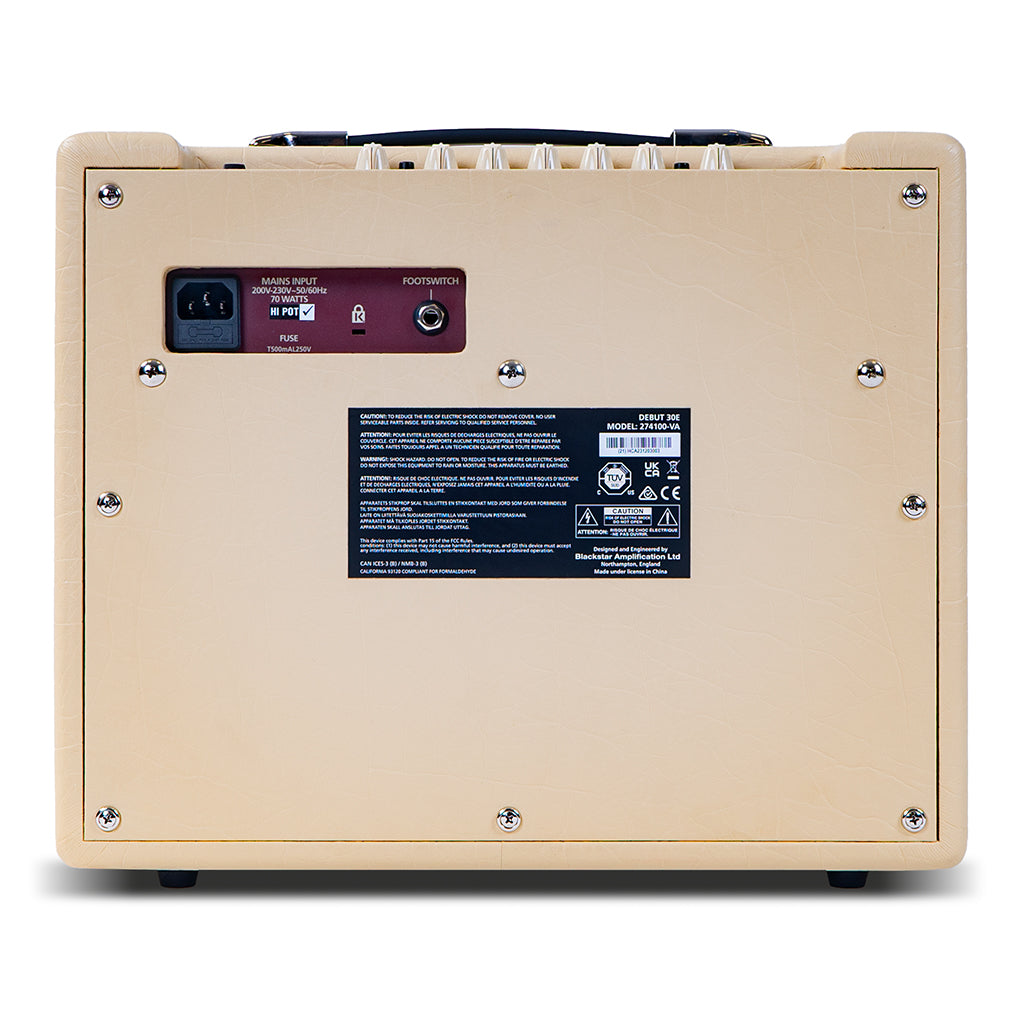 Blackstar Debut 30E Amp Cream - Image 2
