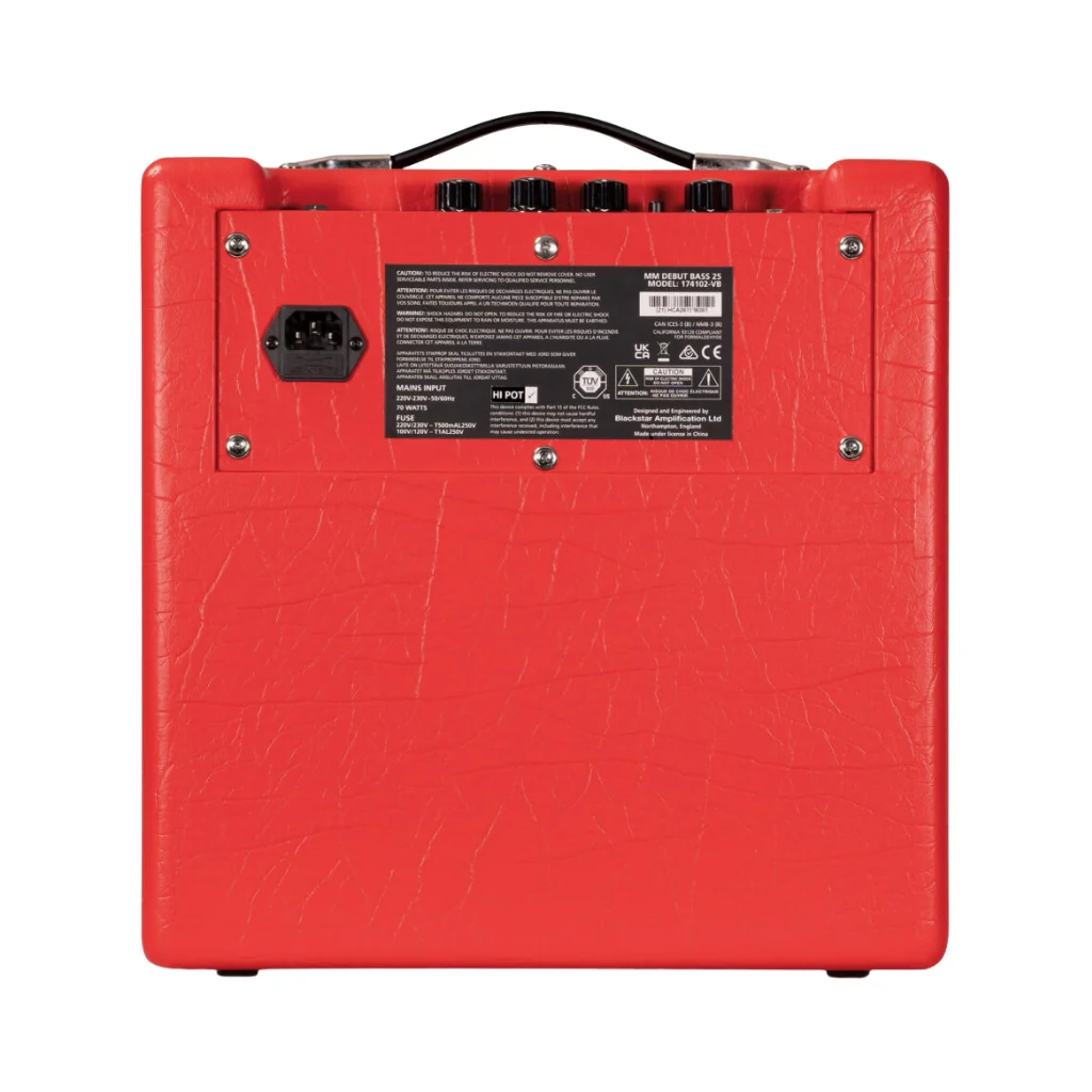 Blackstar Marco Mendoza Debut 25 1 x 8-inch 25-watt Bass Amplifier - Image 5