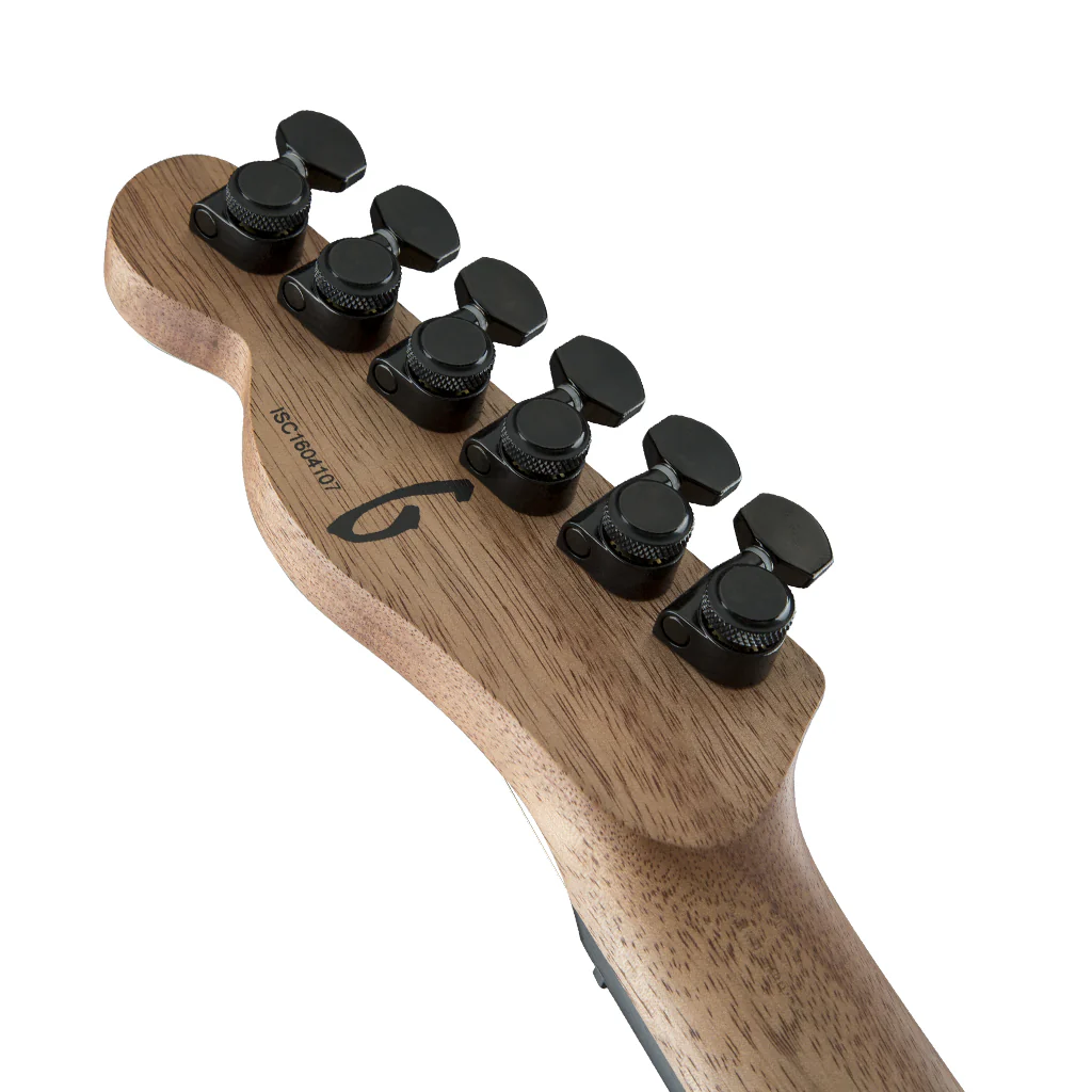 Charvel Joe Duplantier Pro Mod San Dinas S2 - Satin White - Ebony FB - Image 6
