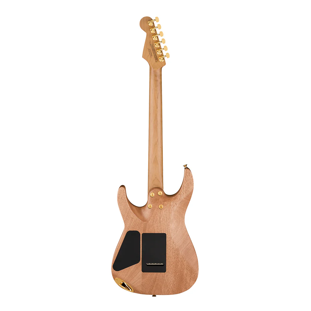 Charvel Pro-Mod DK22 SSS 2PT CM Mahogany with Walnut, Caramelized Maple Fingerboard, Natural - Image 3