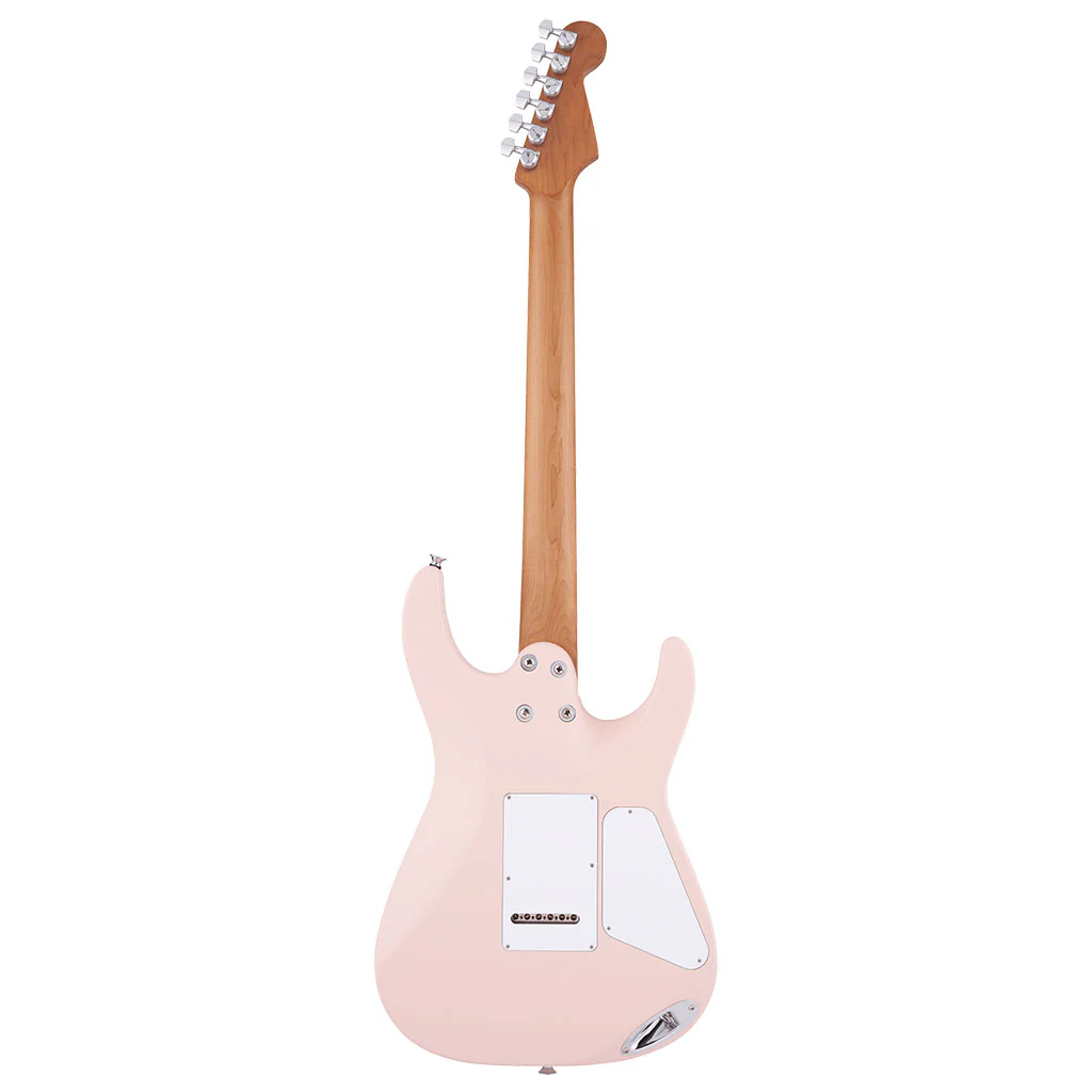 Charvel - Pro-Mod DK24 HH 2PT CM LH - Caramelized Fingerboard - Satin Shell Pink - Image 3