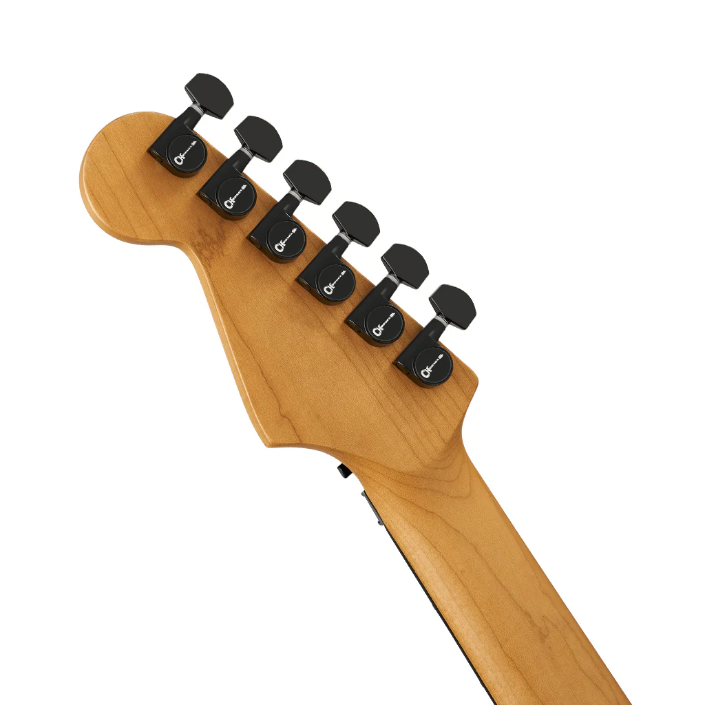 Charvel Pro-Mod Plus Dinky DK24 HH FR EB Electric Guitar - Satin Black - Image 6