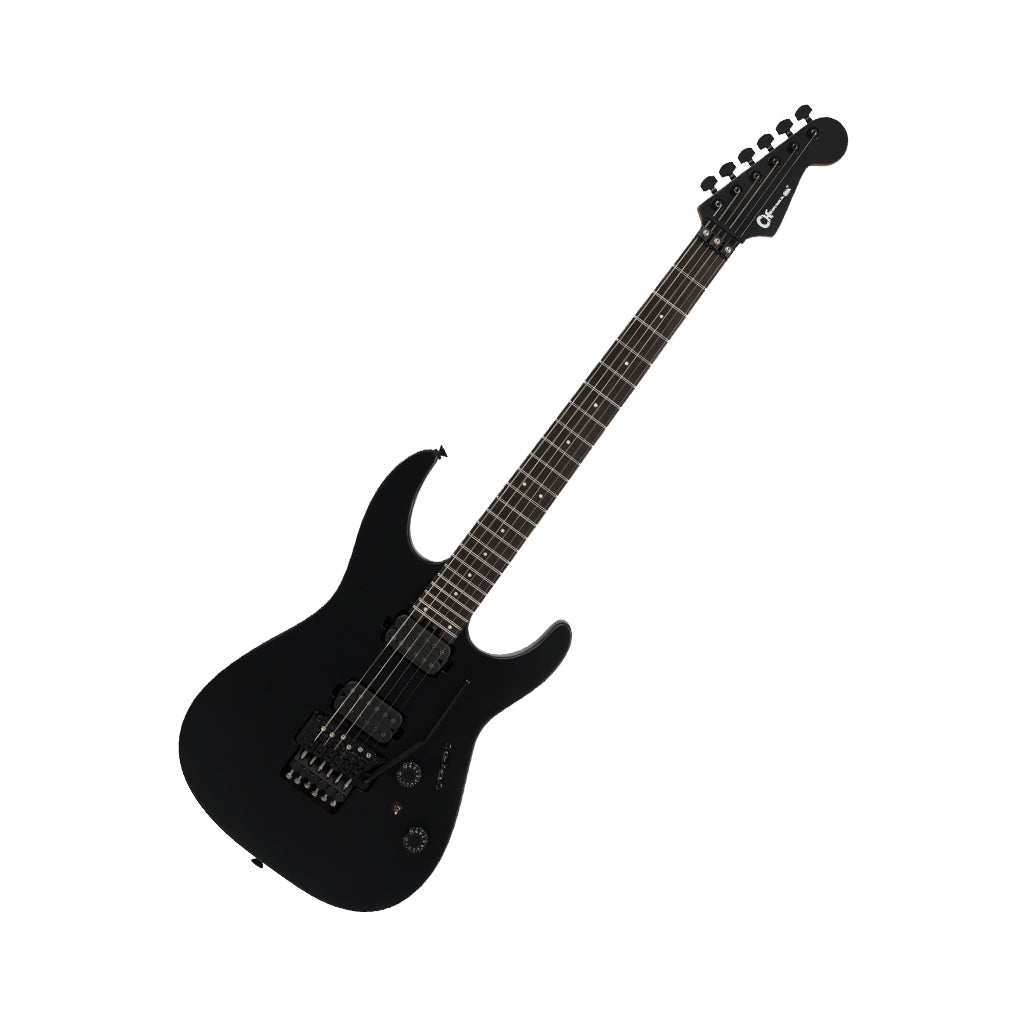 Charvel Pro-Mod Plus Dinky DK24 HH FR EB Electric Guitar - Satin Black - Image 8