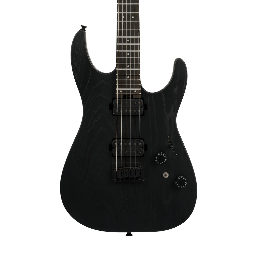 Charvel Pro-Mod Plus Dinky DK24 HH HT EB Electric Guitar - Black Ash