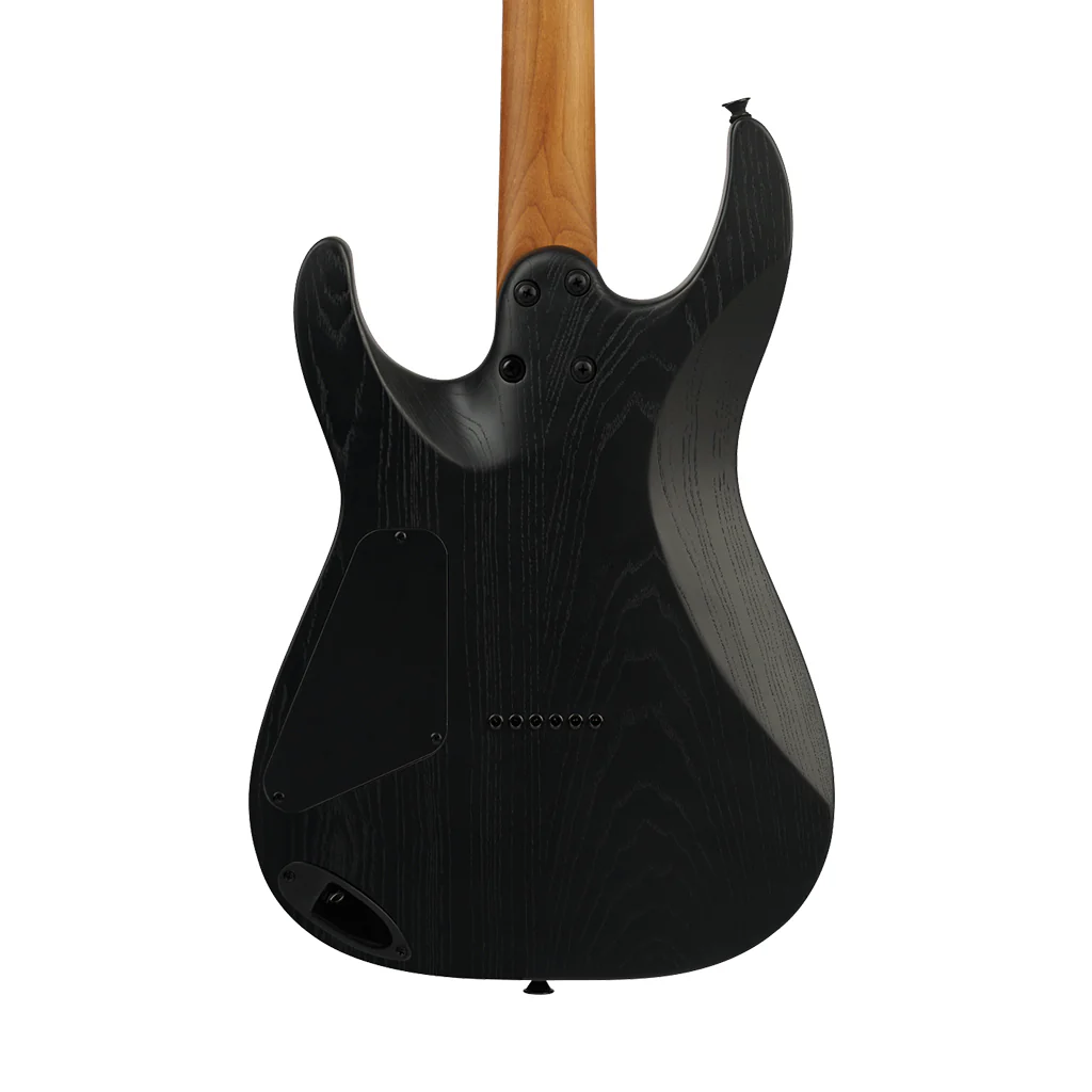 Charvel Pro-Mod Plus Dinky DK24 HH HT EB Electric Guitar - Black Ash - Image 2