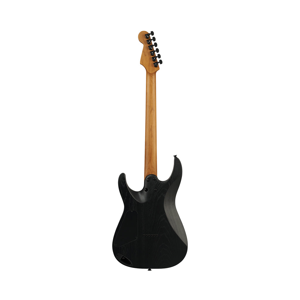 Charvel Pro-Mod Plus Dinky DK24 HH HT EB Electric Guitar - Black Ash - Image 4