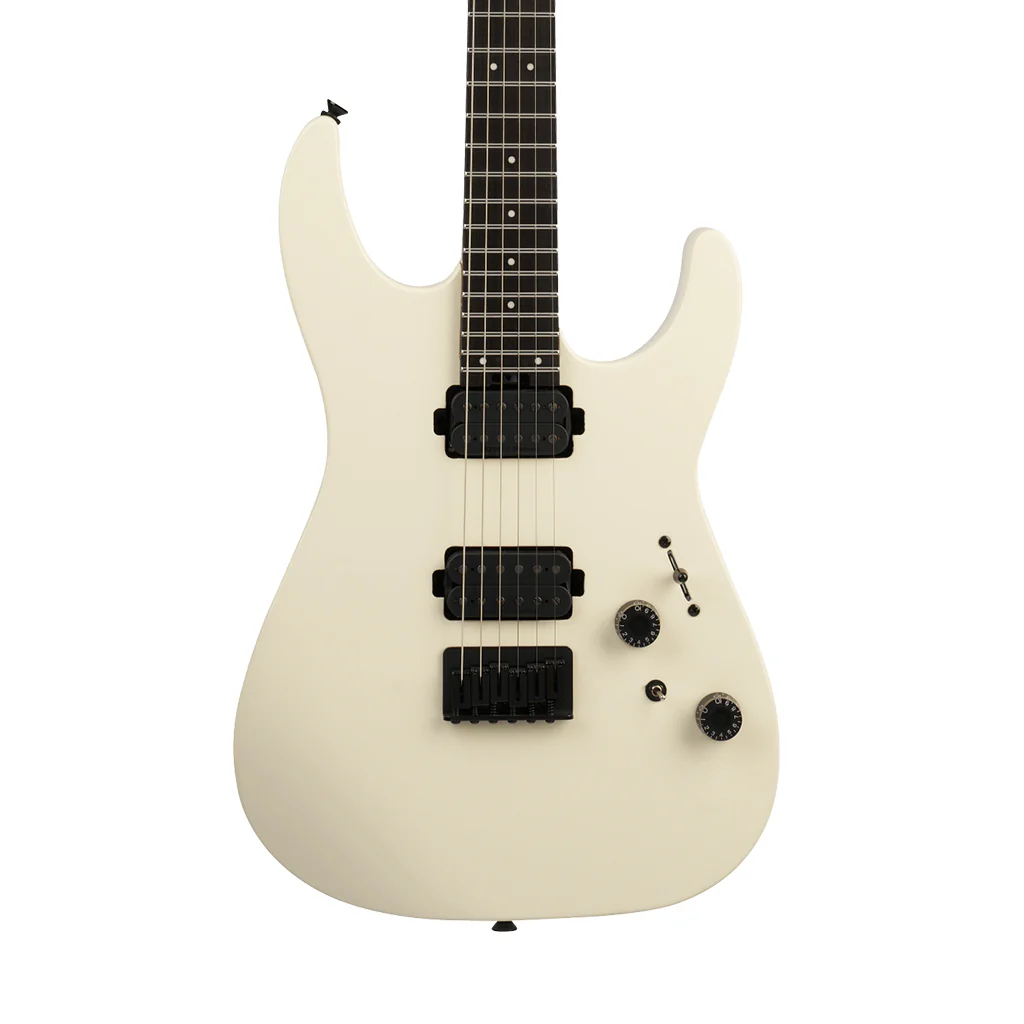 Charvel Pro-Mod Plus Dinky® DK24 HH HT EB Electric Guitar - Crème White, Ebony Fingerboard