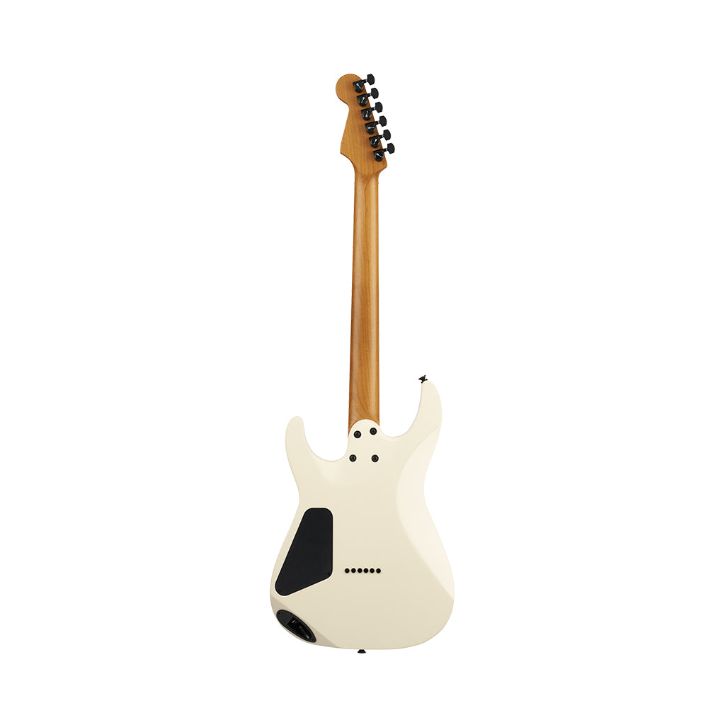 Charvel Pro-Mod Plus Dinky® DK24 HH HT EB Electric Guitar - Crème White, Ebony Fingerboard - Image 4
