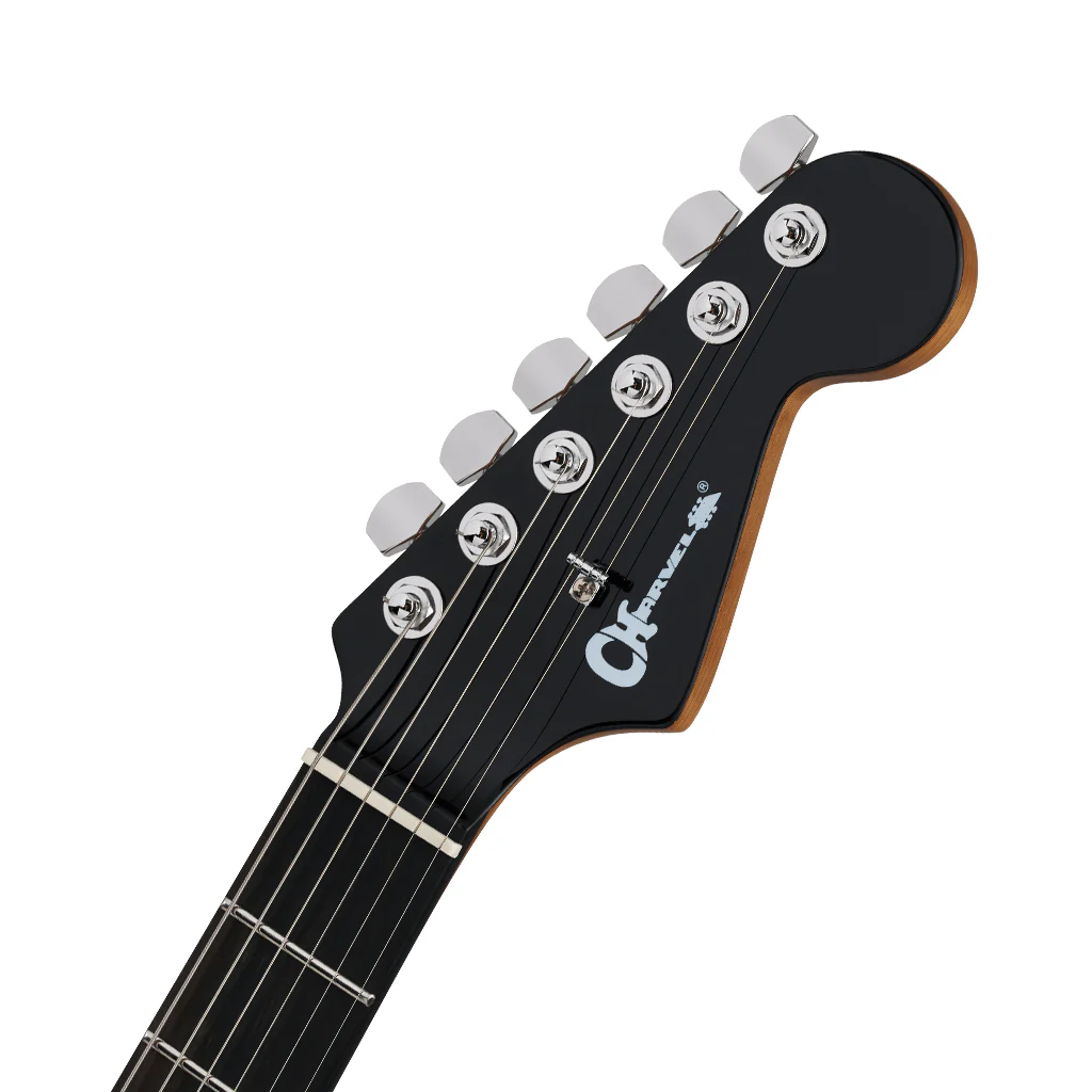 Charvel Pro-Mod Plus DK24 HH 2PT EB Electric Guitar - Raven Black - Image 5