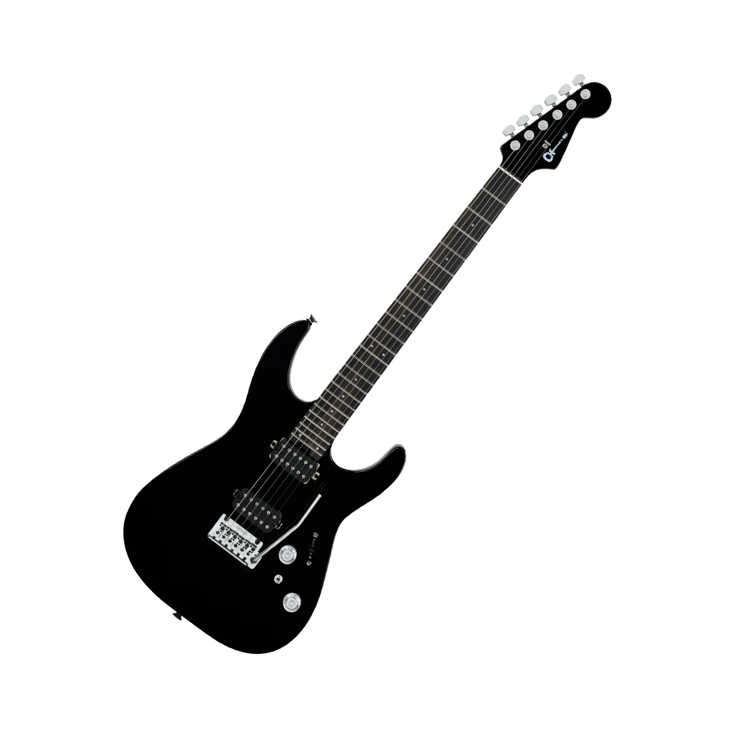 Charvel Pro-Mod Plus DK24 HH 2PT EB Electric Guitar - Raven Black - Image 8