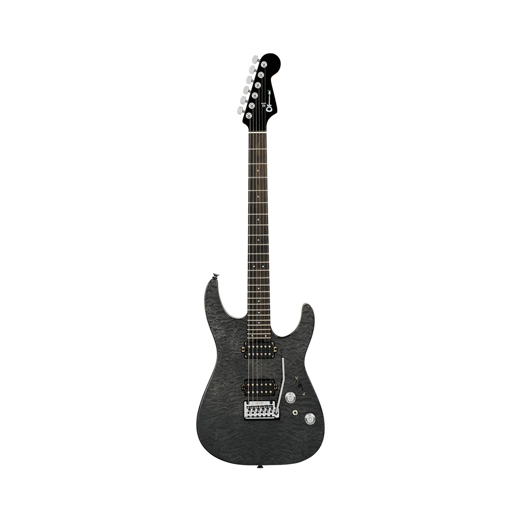 Charvel Pro-Mod Plus DK24 HH 2PT EB QM Electric Guitar - Midnight Ocean - Image 3