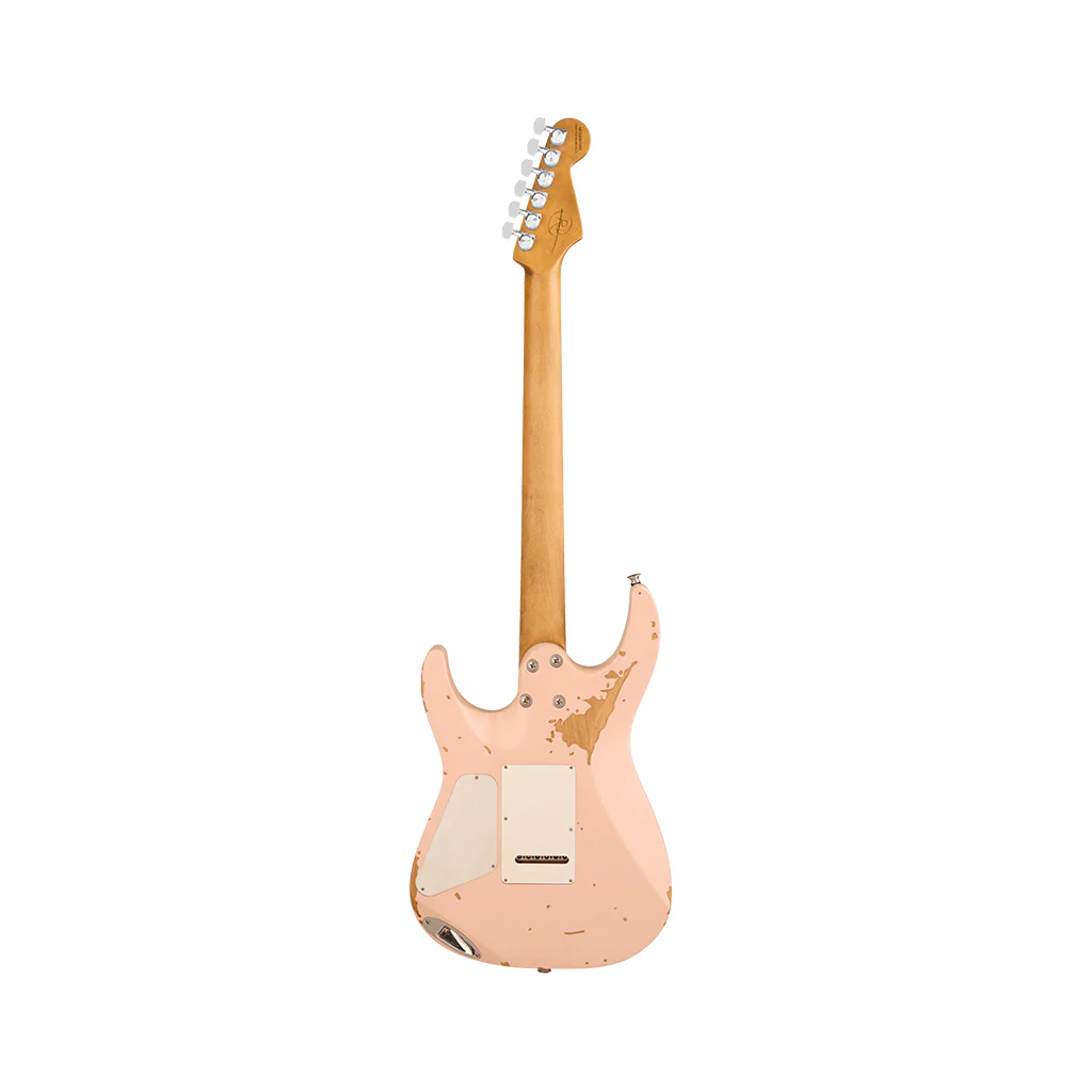 Charvel Pro Mod Rick Graham Signature DK24 2PT - Worn Shell Pink - Image 3