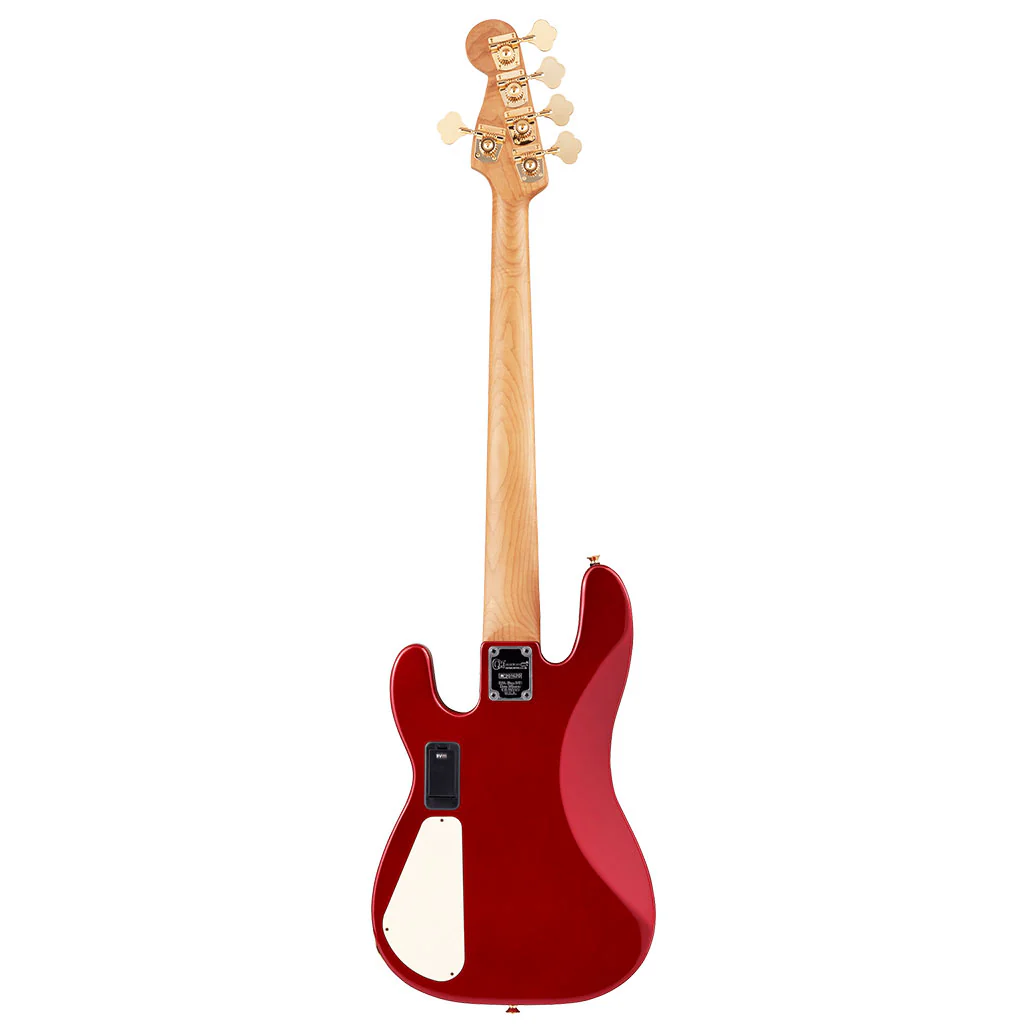 Charvel - Pro-Mod San Dimas® Bass JJ V - Caramelized Maple Fingerboard - Candy Apple Red - Image 3