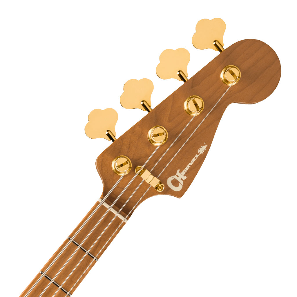 Charvel Pro Mod San Dimas Bass PJ IV MAH Natural Mahogany - Image 4