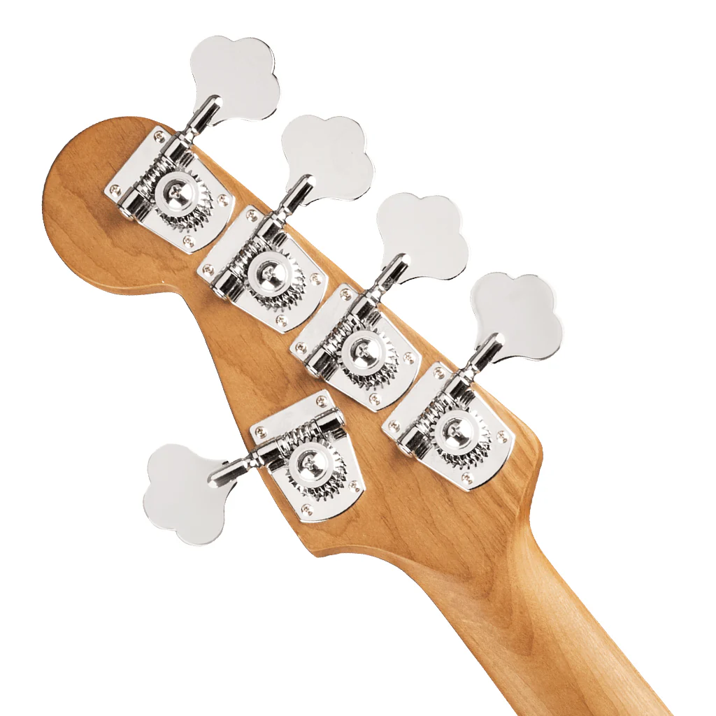 Charvel Pro-Mod San Dimas Bass PJ V, Caramelized Maple Fingerboard - Platinum Pearl - Image 5
