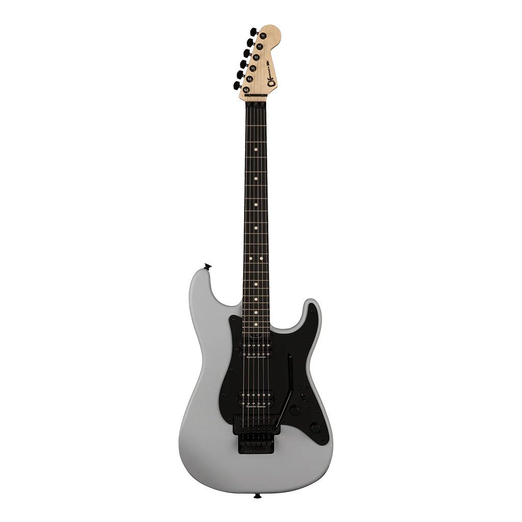 Charvel Pro-Mod So-Cal Style 1 HH FR E, Ebony Fingerboard, Satin Primer Gray - Image 2