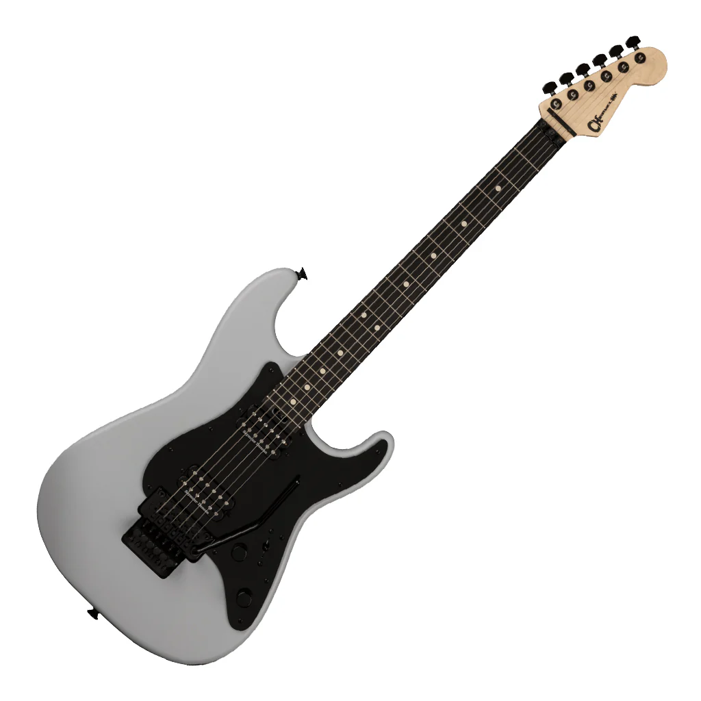 Charvel Pro-Mod So-Cal Style 1 HH FR E, Ebony Fingerboard, Satin Primer Gray - Image 7