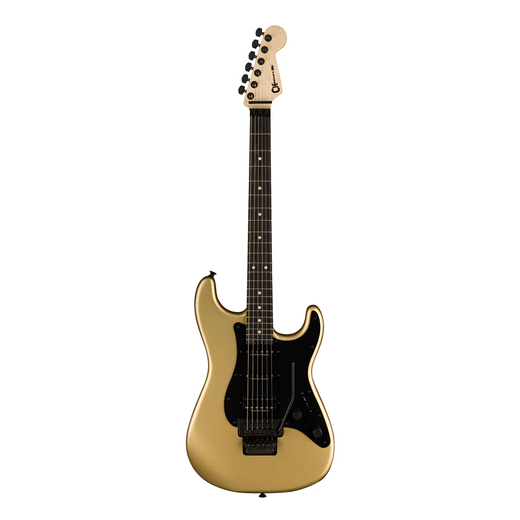 Charvel Pro-Mod So-Cal Style 1 HSS FR E Ebony Fingerboard - Pharaohs Gold - Image 2