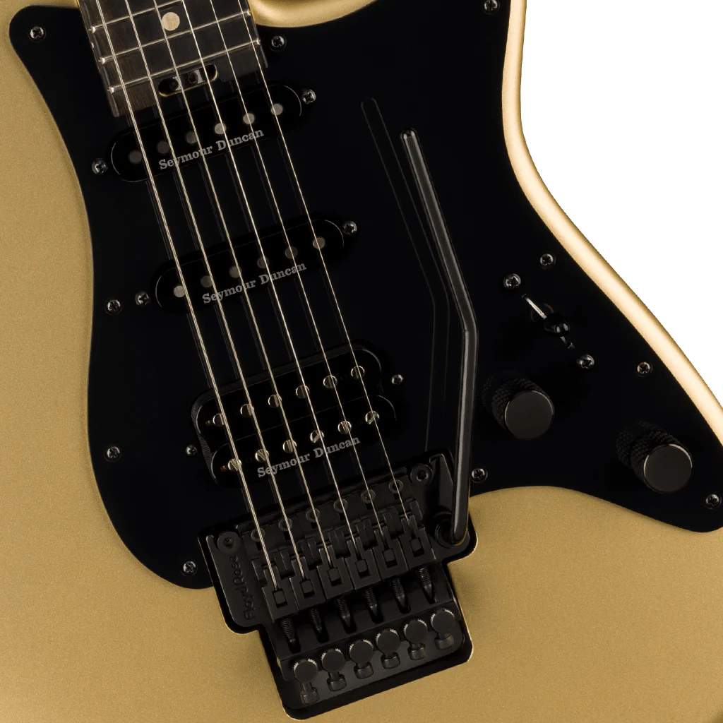 Charvel Pro-Mod So-Cal Style 1 HSS FR E Ebony Fingerboard - Pharaohs Gold - Image 6