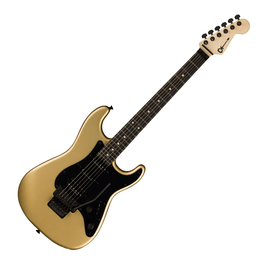 Charvel Pro-Mod So-Cal Style 1 HSS FR E Ebony Fingerboard - Pharaohs Gold - Image 7
