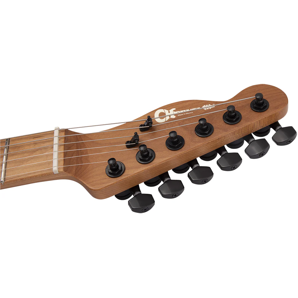 Charvel Pro-Mod So-Cal Style 2 - Black Ash - Caramelised Maple - Image 4