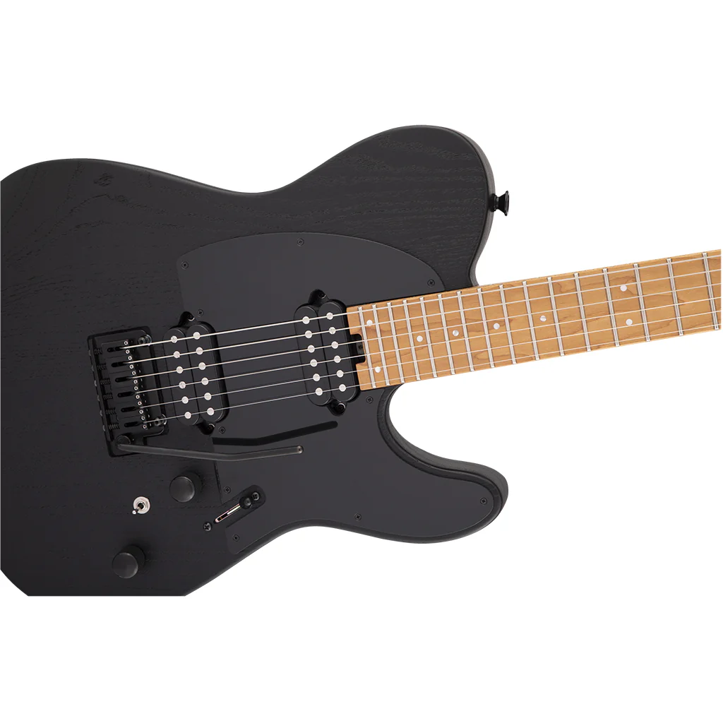 Charvel Pro-Mod So-Cal Style 2 - Black Ash - Caramelised Maple - Image 6