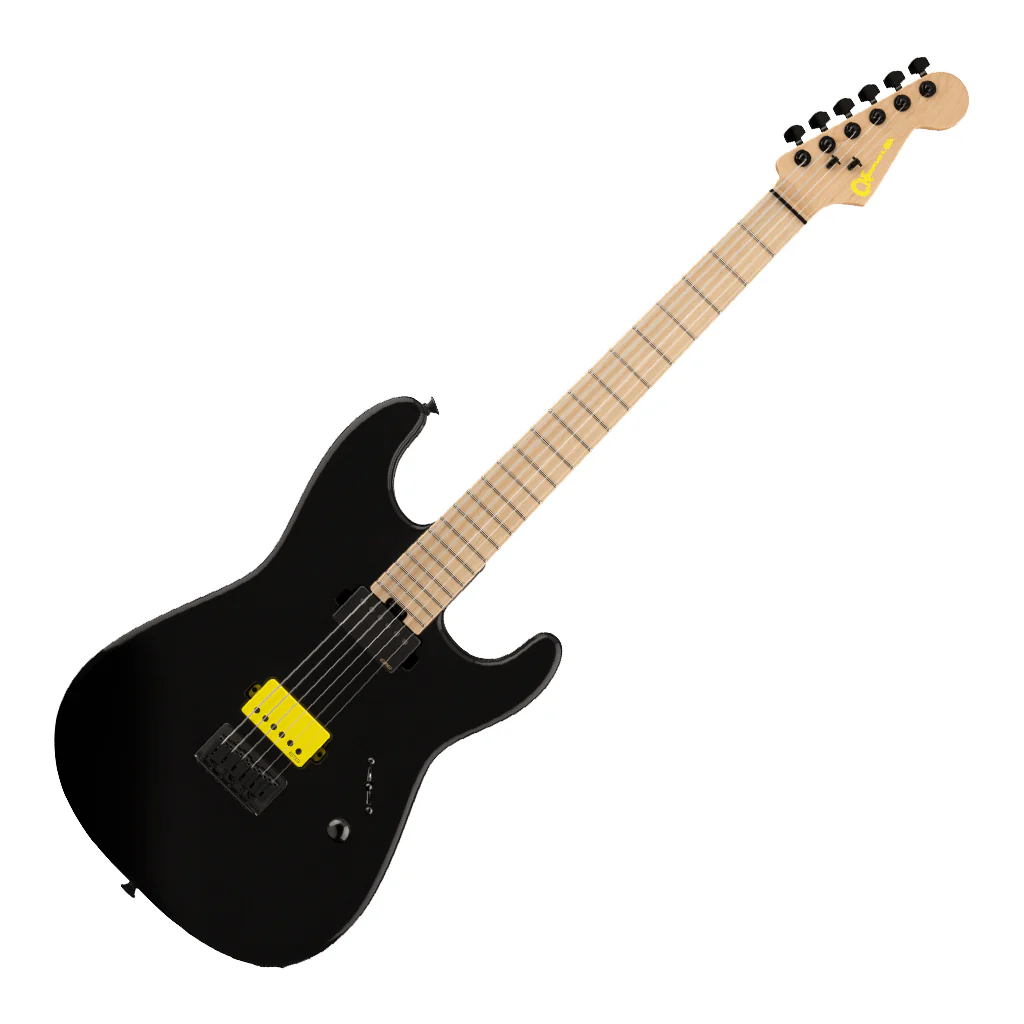 Charvel Sean Long Signature Pro-Mod San Dimas® Style 1 HH HT M, Maple Fingerboard, Gloss Black - Image 7