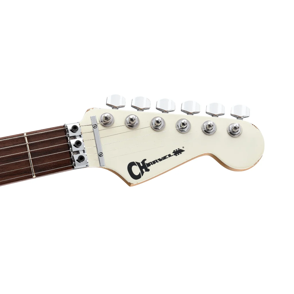 Charvel Pro Mod Super Stock So Cal Electric Guitar, Rosewood Fingerboard - Aged Arctic - Image 5