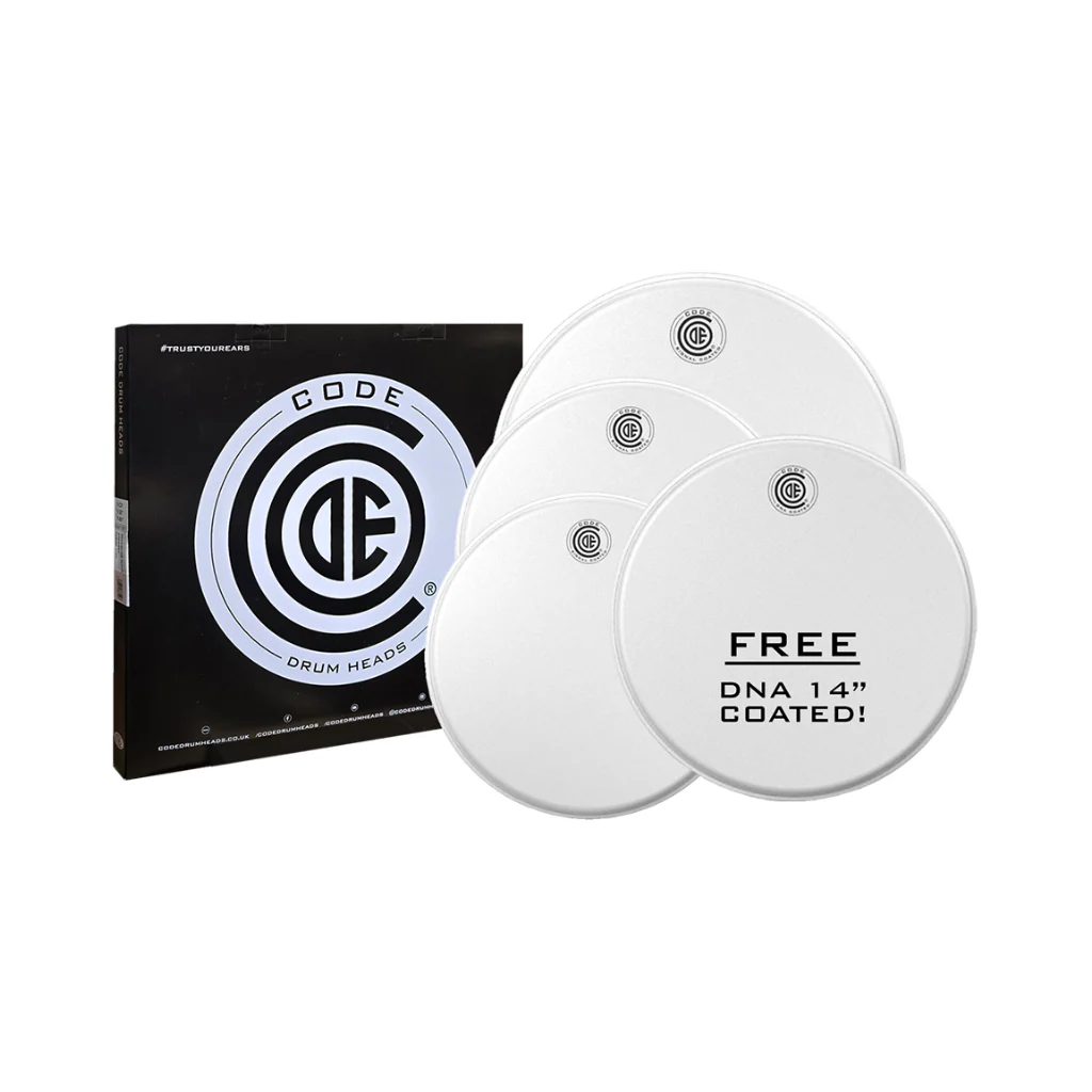 Code Generator Coated Tom Head Rock Pack - 12/13/16 inch
