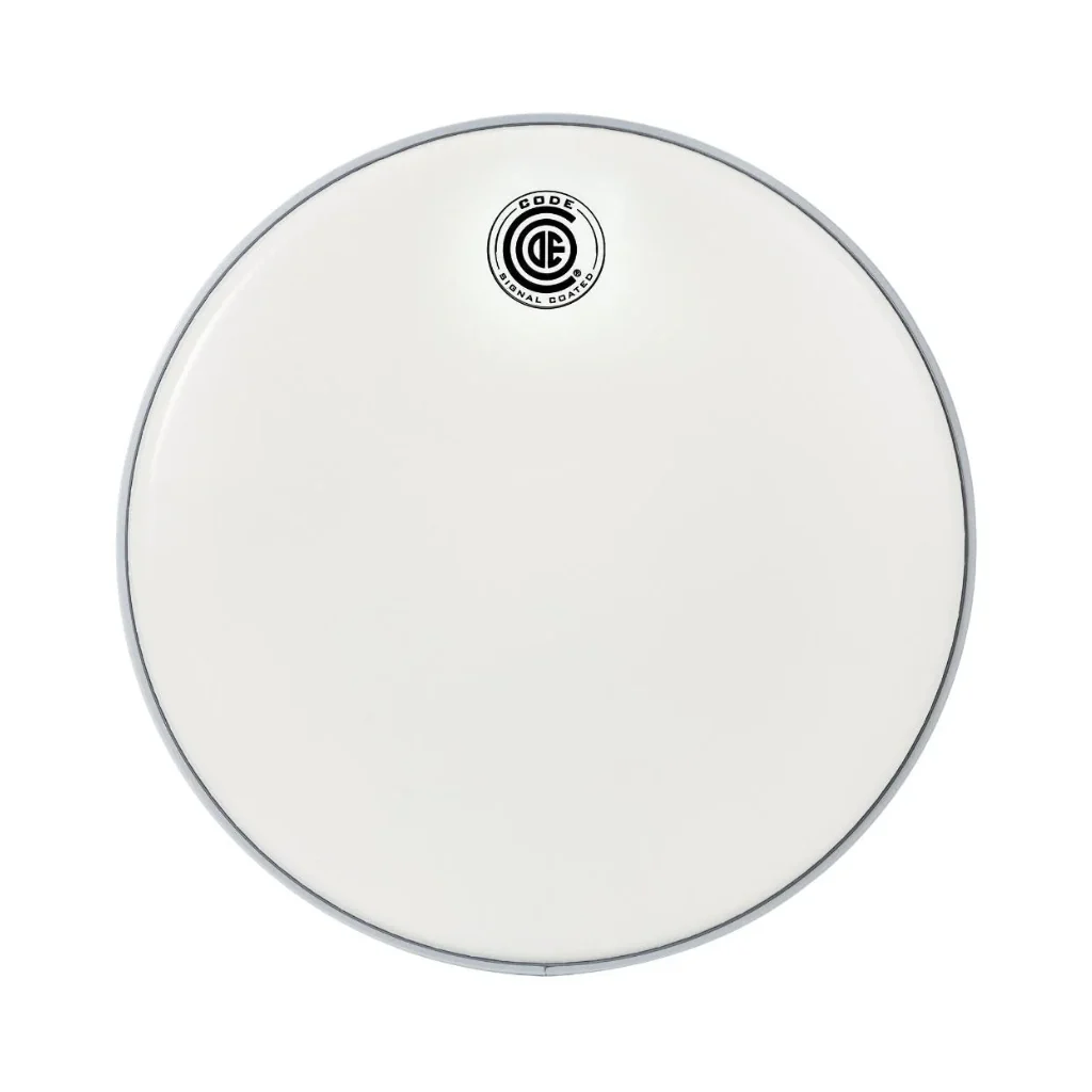 Code Signal Coated Bass 14mil Single Ply Drumhead - 18 inches