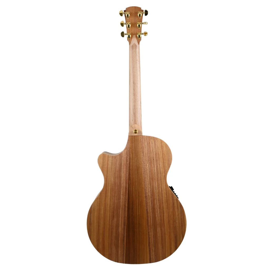 Cole Clark AN2EC-BLBL Humbucker - All Blackwood - Image 3