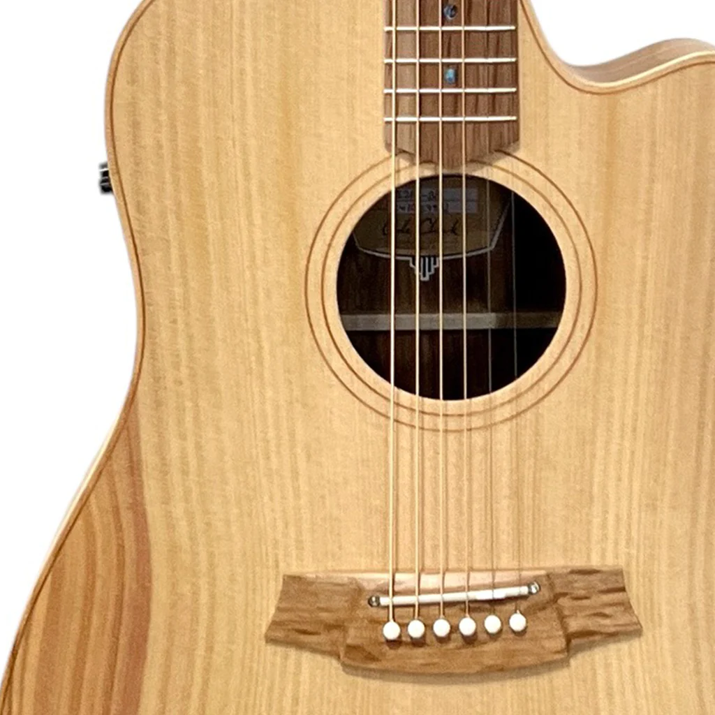 Cole Clark FL2EC-BB Dreadnought Cutaway - Bunya Blackwood - Image 7