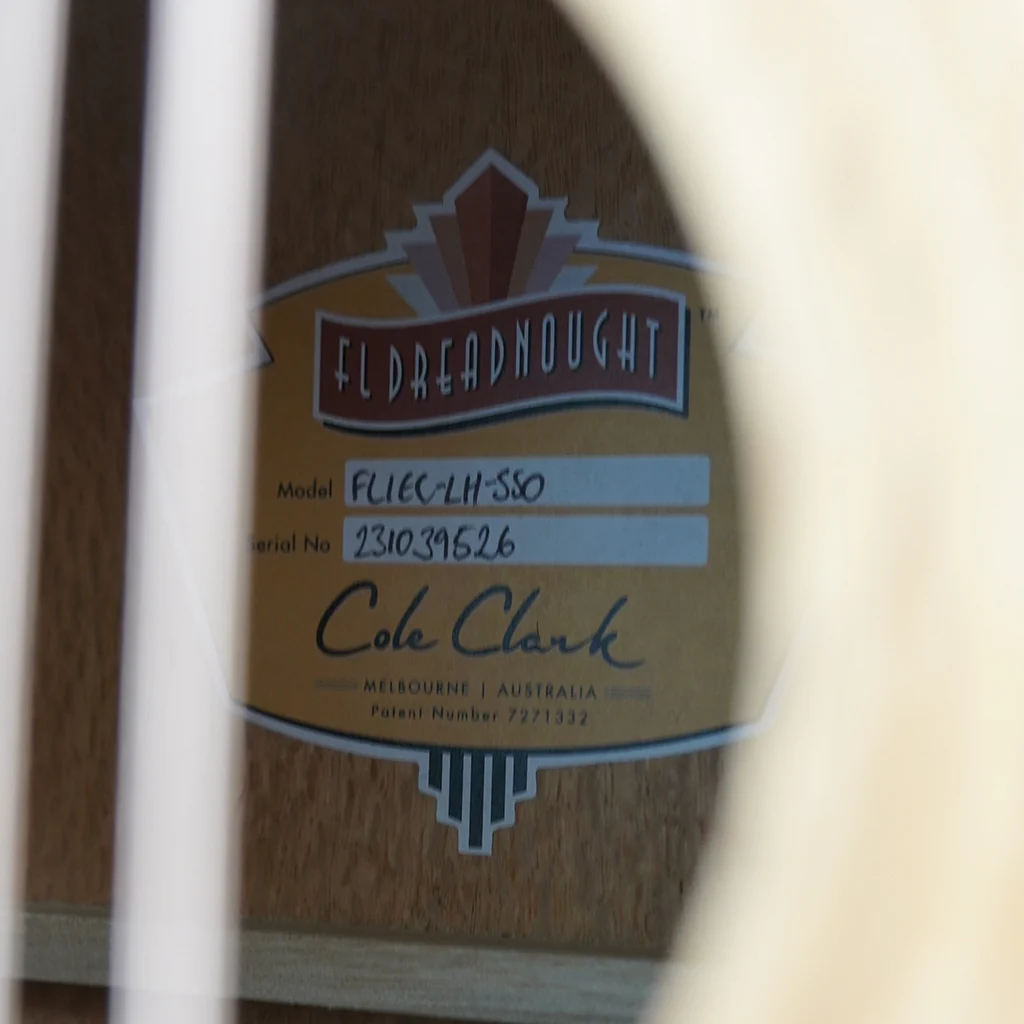 Cole Clark FL1EC Left Handed - Southern Silky Oak - Image 8