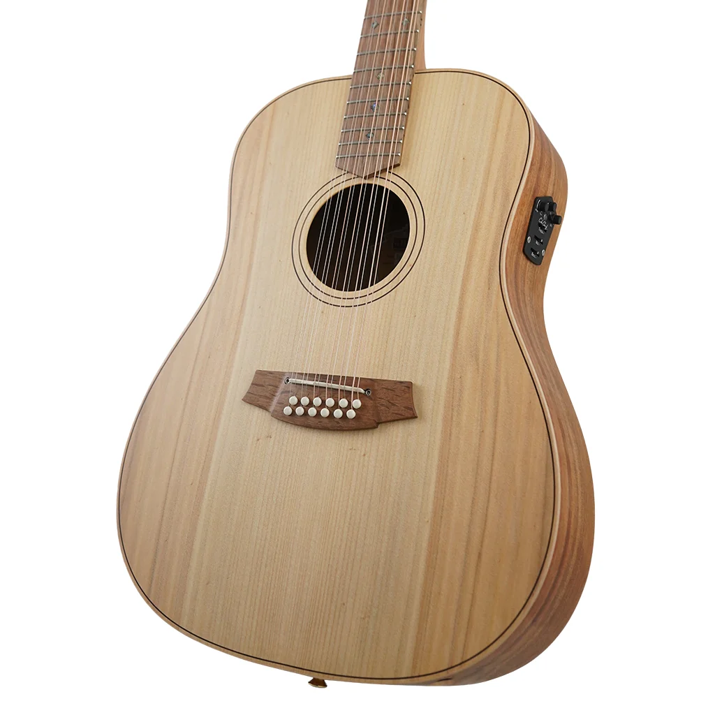 Cole Clark FL2E LH 12-String Acoustic/Electric Guitar - Bunya Top Blackwood Back & Sides - Image 9